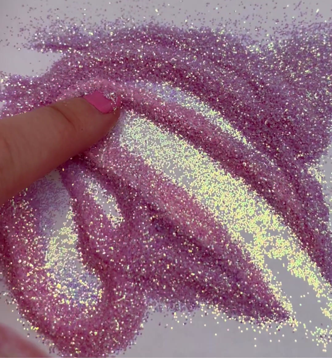 Mysterious UV Pink to Purple Glitter
