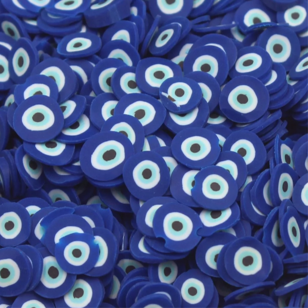 Evil Eye ( sprinkles ) Blue