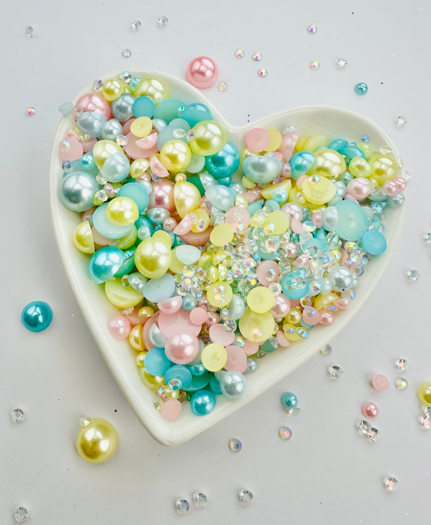 May Flowers (Half Pearl and Rhinestone Mix)