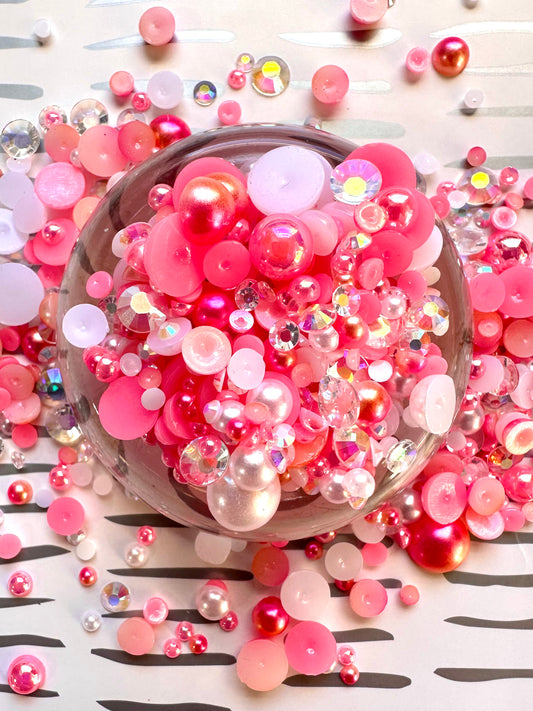 Pinky Promise (Pearl and Rhinestone Mix)