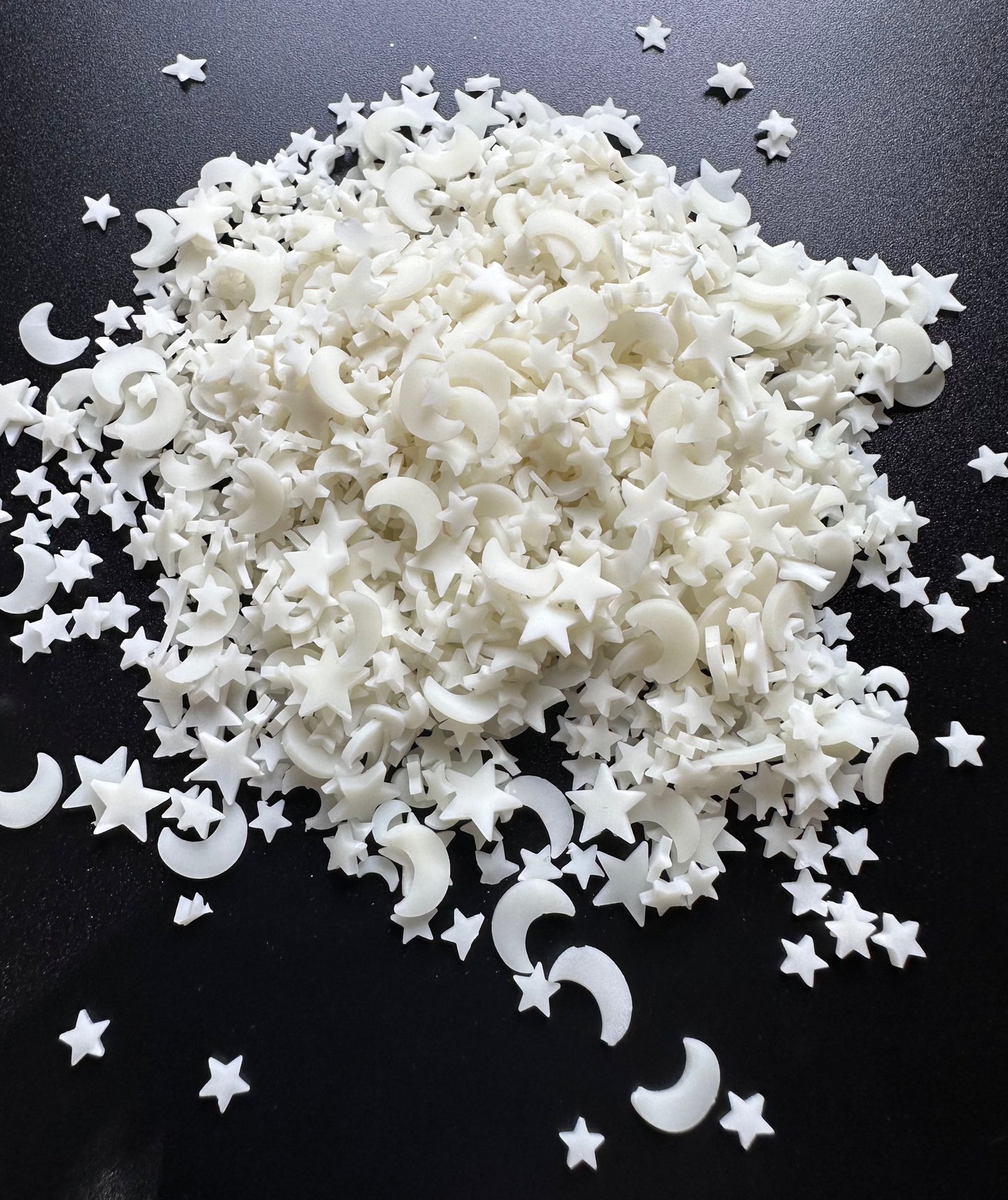 Glow in the Dark Moons and Stars ( sprinkles )
