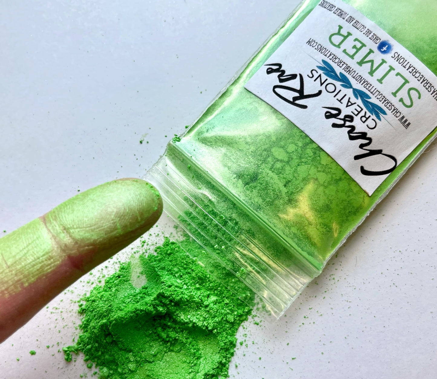 Slimer ( green mica powder )