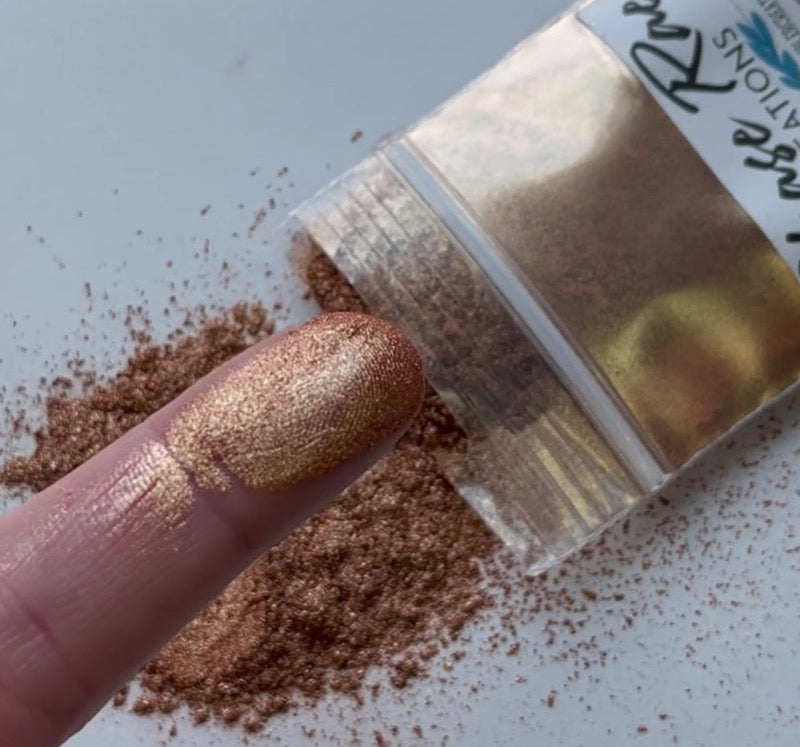 Vintage ( copper mica powder )
