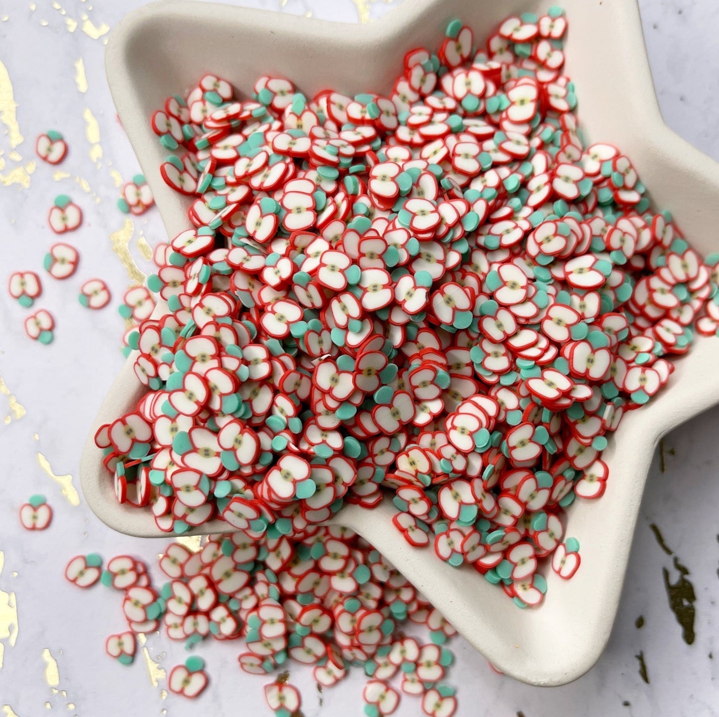 Apple Slices ( sprinkles )