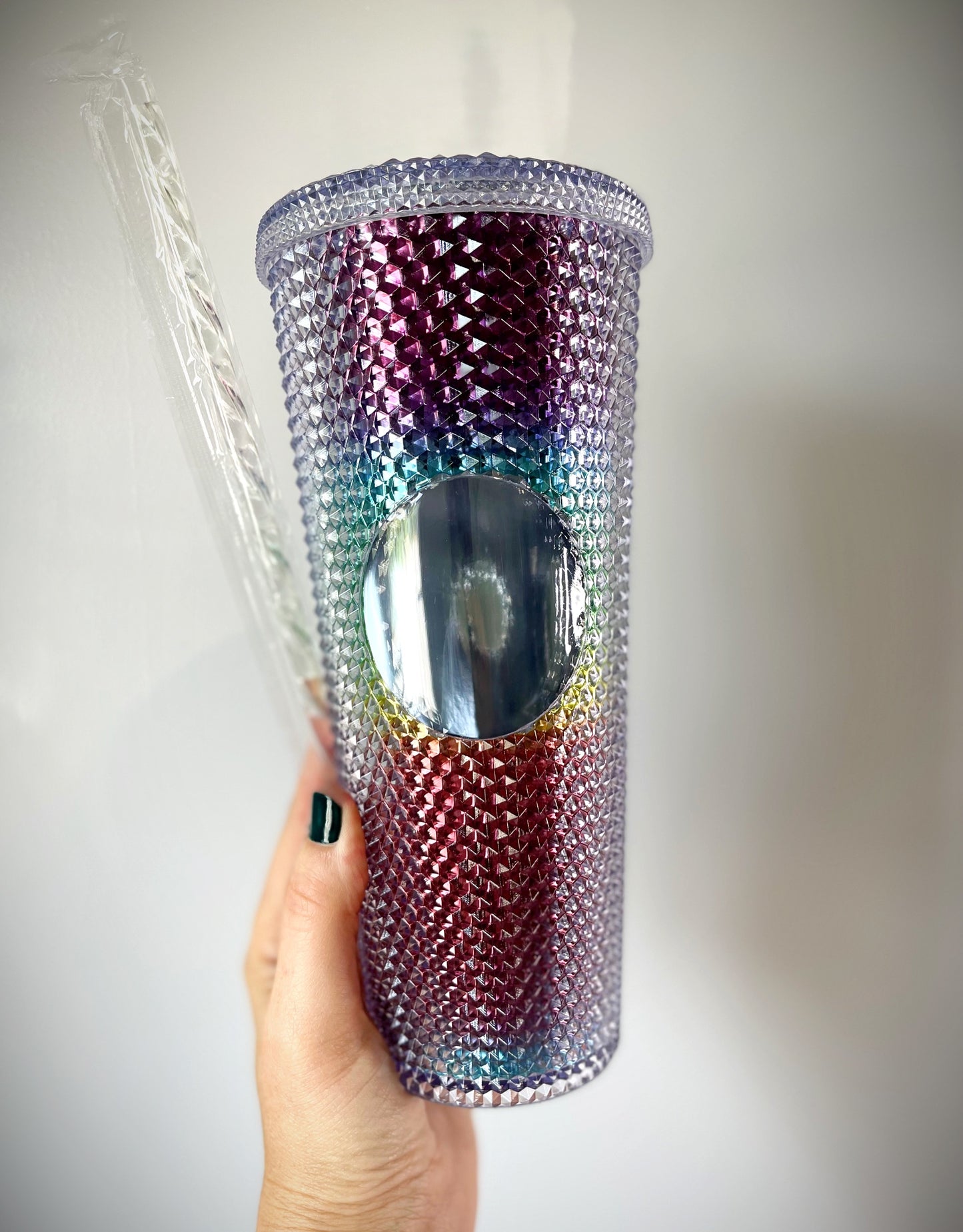 Studded RainbowTumbler 24 oz