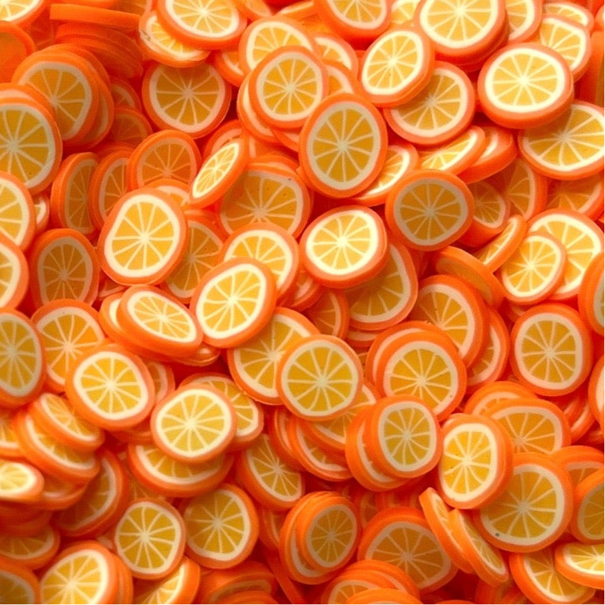 Orange slices ( sprinkles )