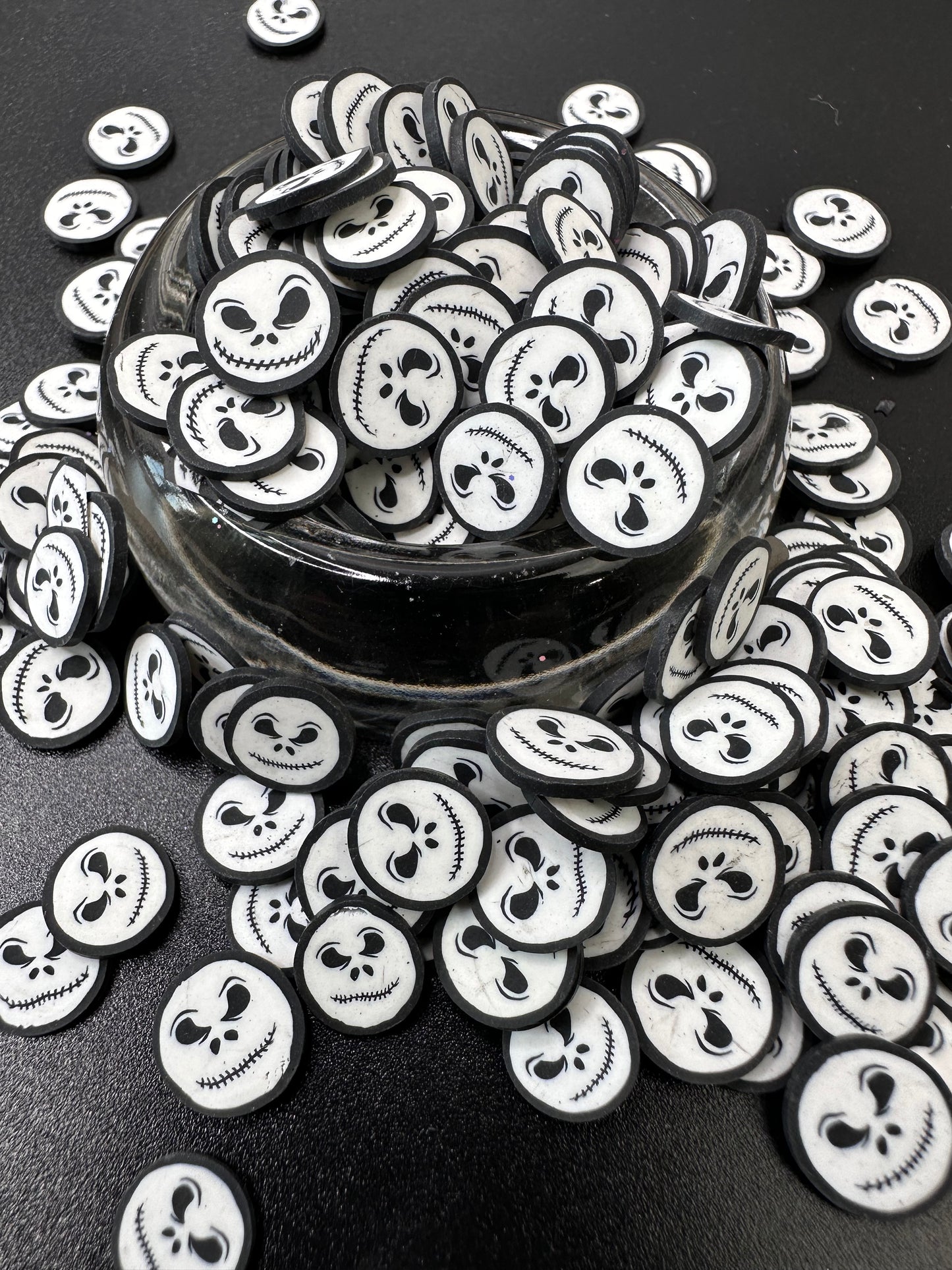 Skeleton Face ( sprinkles ) 10mm