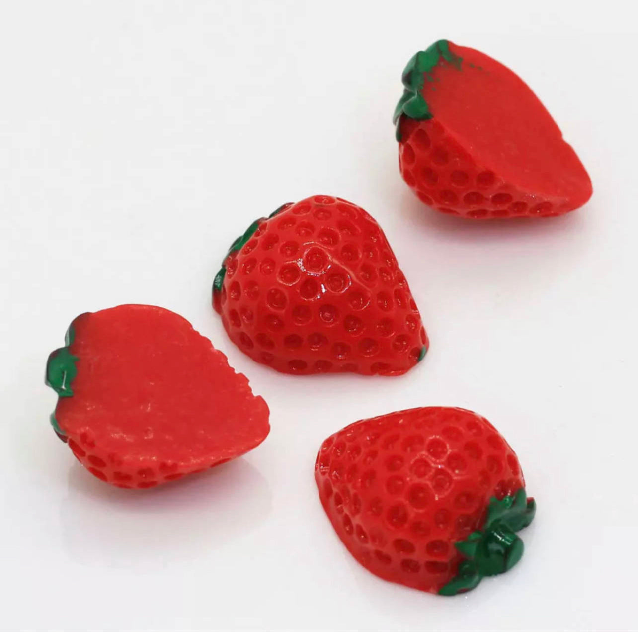 Resin Strawberries