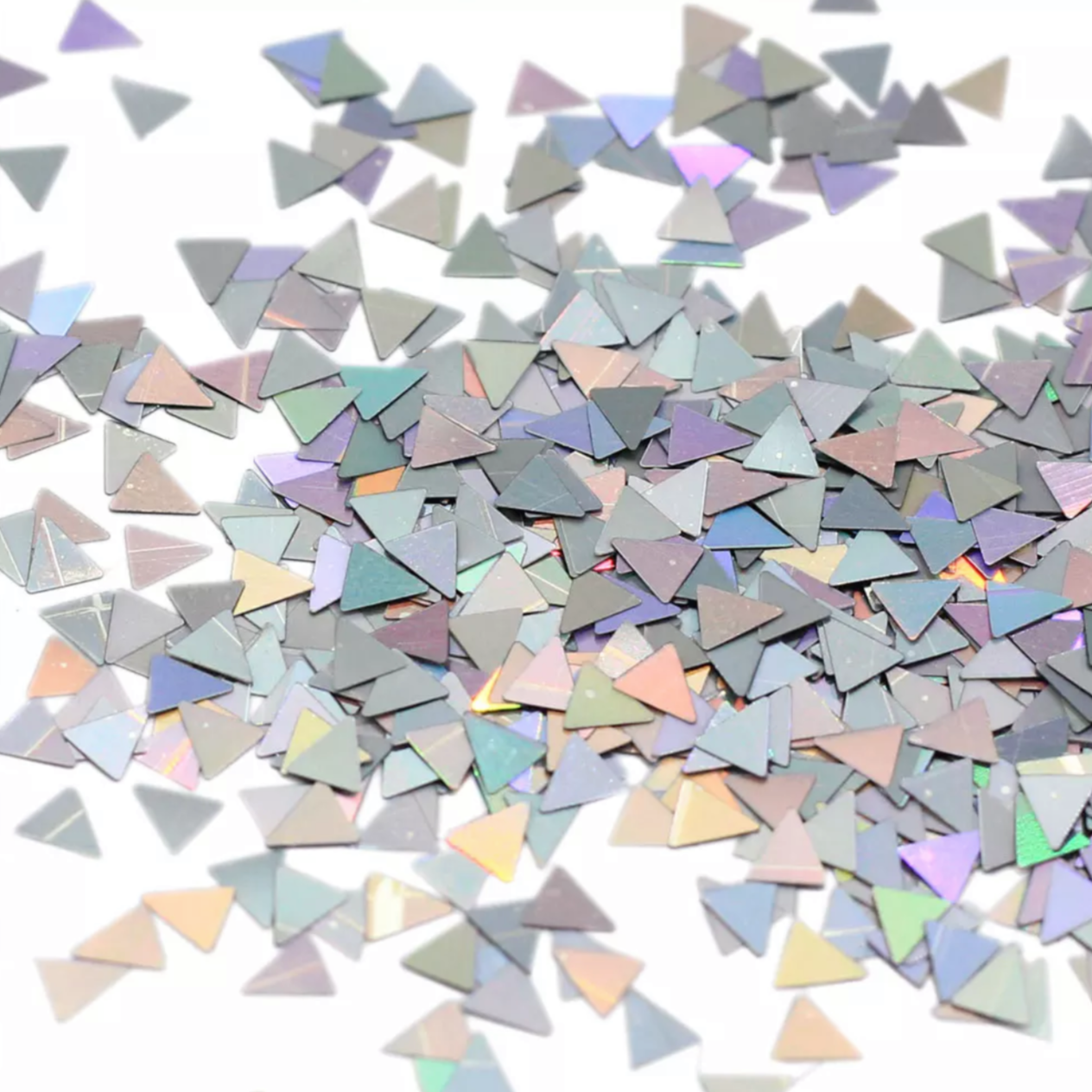 Broken Mirror  ( holographic triangles )