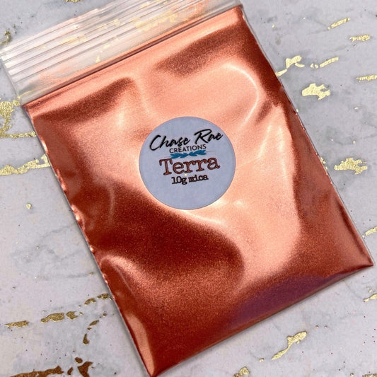 Terra  ( pearl mica powder )